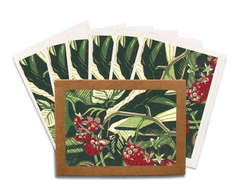 Wild Raspberries Blank Greeting Card Boxed Set