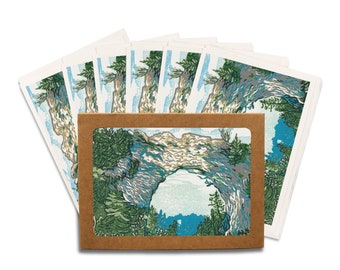 Arch Rock's Shadow Blank Greeting Card Boxed Set
