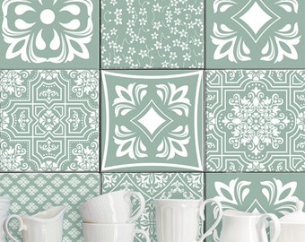 Tile sticker &quot;Patchwork Lisbon&quot;, 10 pieces