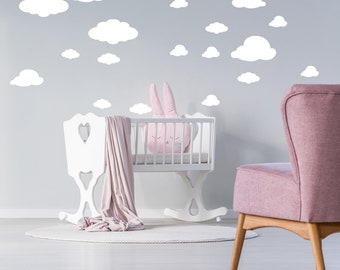 20x Wandsticker Wolke