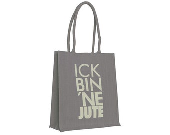 Luxury jute shopping bag featuring a Bernese Mountain Dog design the perfect gift for Bernese Mountain Dog owners and dog lovers alike