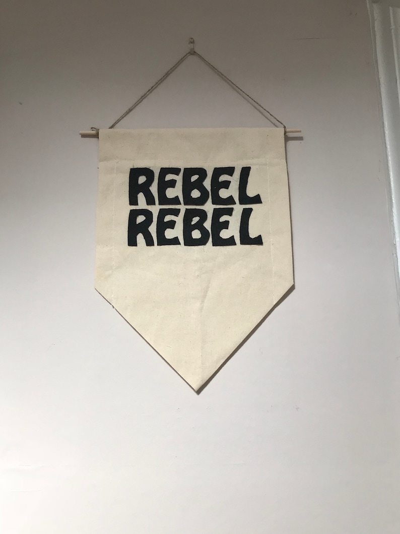 Lets Dance Wall banner R u mine? Rebel Rebel