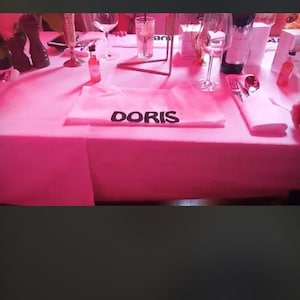 Personalised Bibs for Weddings etc