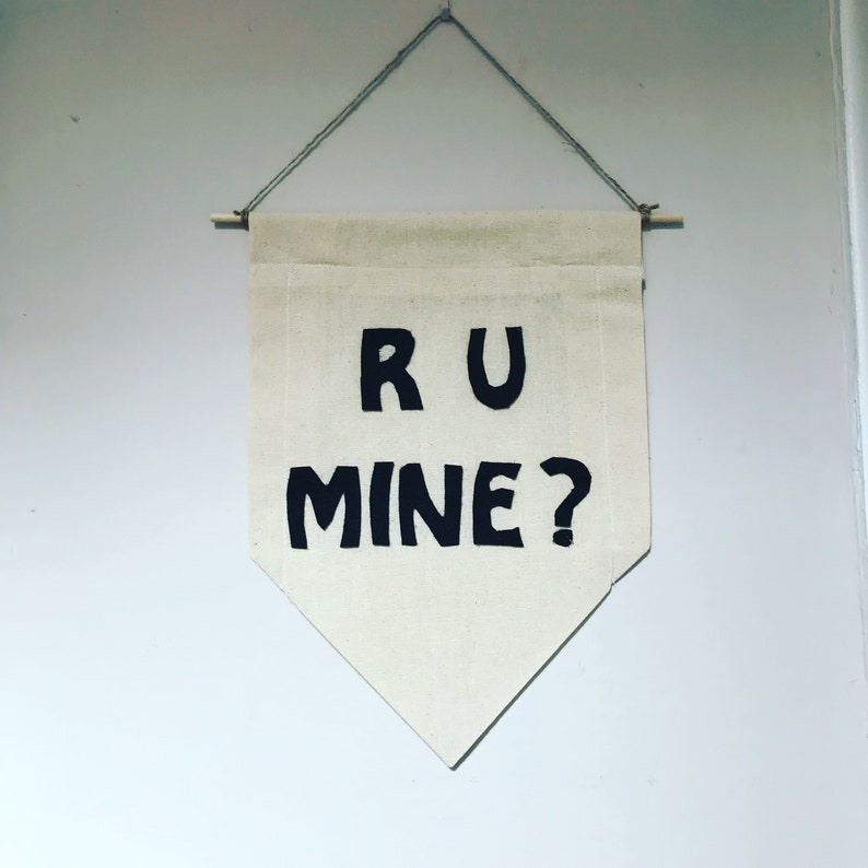 Lets Dance Wall banner R u mine? Rebel Rebel