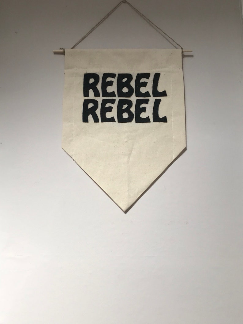 Lets Dance Wall banner R u mine? Rebel Rebel
