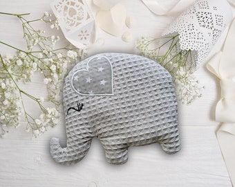 IMMEDIATELY AVAILABLE | Heat pad *Little Elephant* made of cotton in light beige