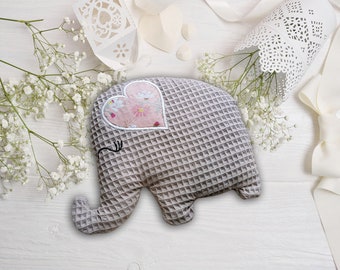 Heat cushion *Large elephant* made of cotton | Old pink | IMMEDIATELY AVAILABLE | Unique