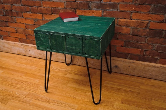 Wooden Coffee Table Hairpin Legs Desk Loft Wooden Bench Etsy