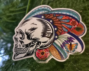 DIAS SKULL - sticker