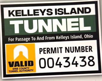 OFFICIAL Kelleys Island Tunnel Permit