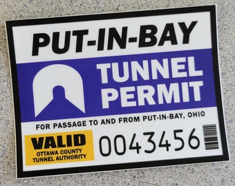 OFFICIAL Put-in-Bay Tunnel Permit
