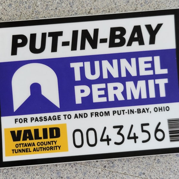 OFFICIAL Put-in-Bay Tunnel Permit