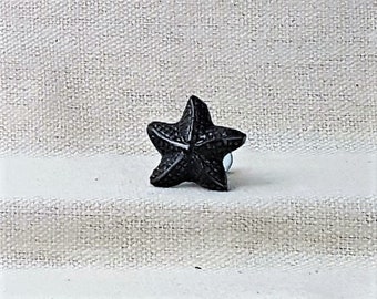 Starfish Knob/ Drawer Pull Hook Cast Iron
