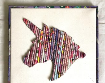 Einhorn  - Wandbild für Kinder