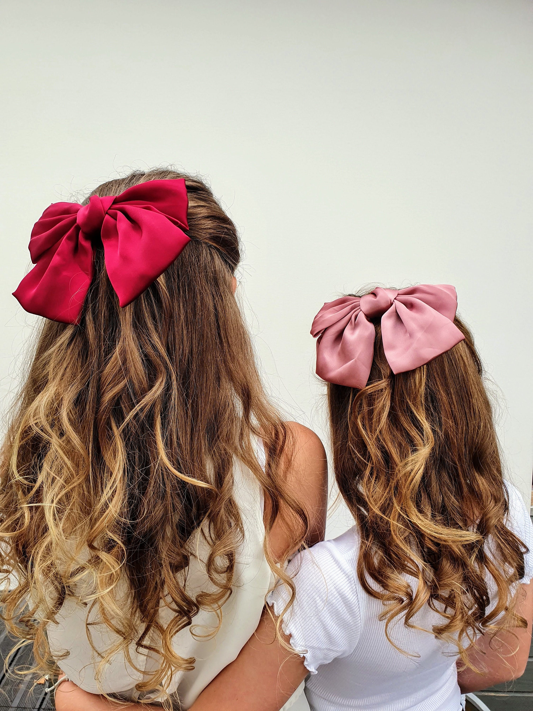 Silky Smart Large Hair Bow For Dance Shows School Hairbow Etsy