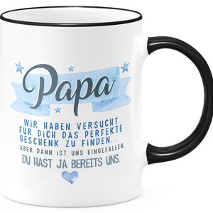 FunTasstic mug dad - tratamos de encontrar el regalo perfecto para tu taza de café impresa en ambos lados de la oficina