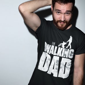 Men's T-Shirt Basic The Walking Dad Father's Day gift for cool daddies image 6