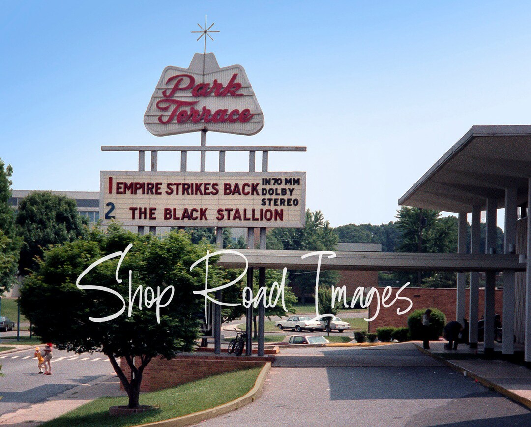 Park Terrace Movie Theater Charlotte NC Star Wars FREE Etsy