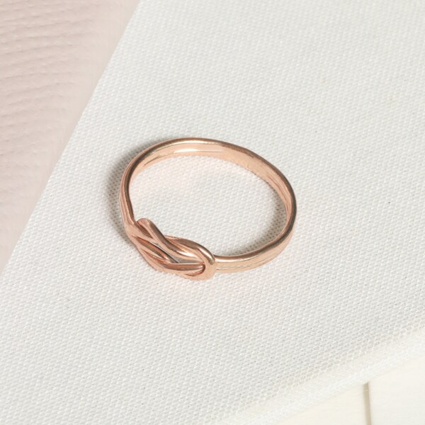 Ring Infinity Knot Etsy