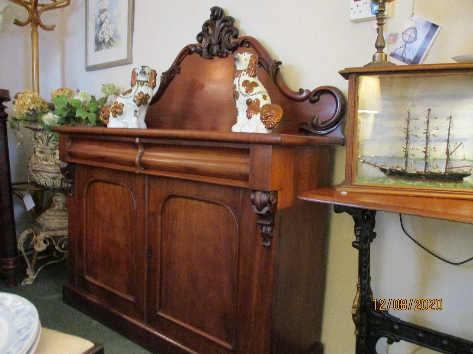 Victorian Mahogany Sideboard Etsy UK