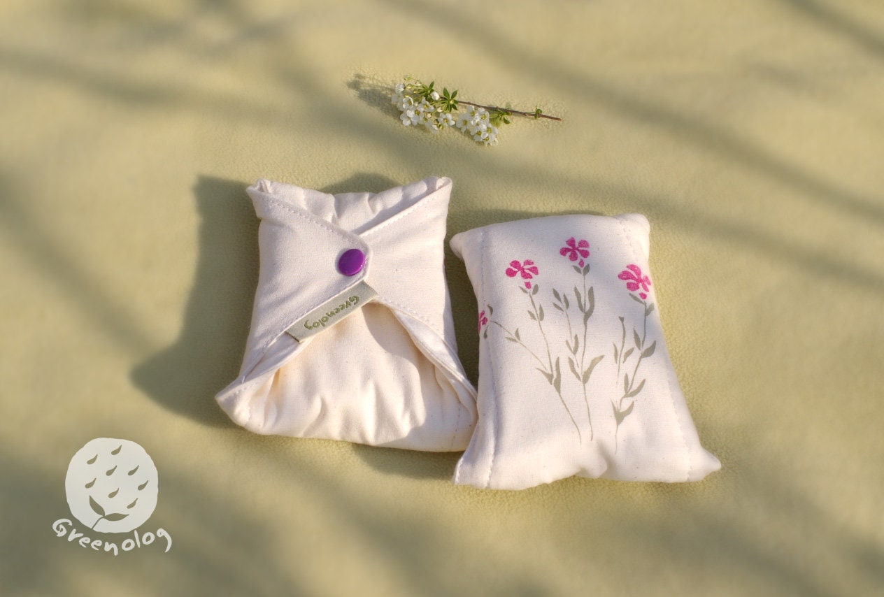 Fabric pads sanitary pads sanitary napkins night bandage Etsy.de