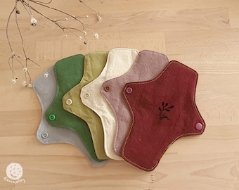 Baumwolle Stoffbinde, Damenbinde, Nachhaltige Binden, Slipeinlage