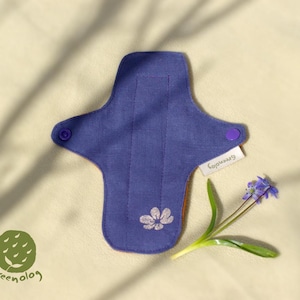 Leinen Stoffbinde Gr. S, Damenbinde Small, Slipeinlage