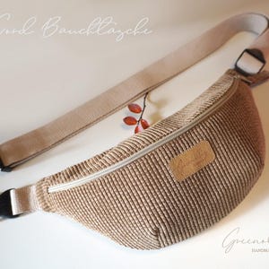 Bauchtasche aus Cord, Vintage Tasche, Bananentasche, Cord Kindertasche, Cord Bauchtasche, Schultertasche aus Cord