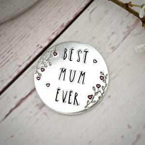 Bestes Mutter aller Zeiten Geschenk | Einzigartige Geburtstagskarte | Positivität Token | Letterbox Geschenk | Tasche Hug | Andenken für Mama | Geschenk zum Muttertag