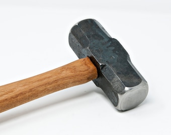 Forged 3lb Sledge Hammer Blacksmithing Hammer Forging Hammer Blacksmith Hammer