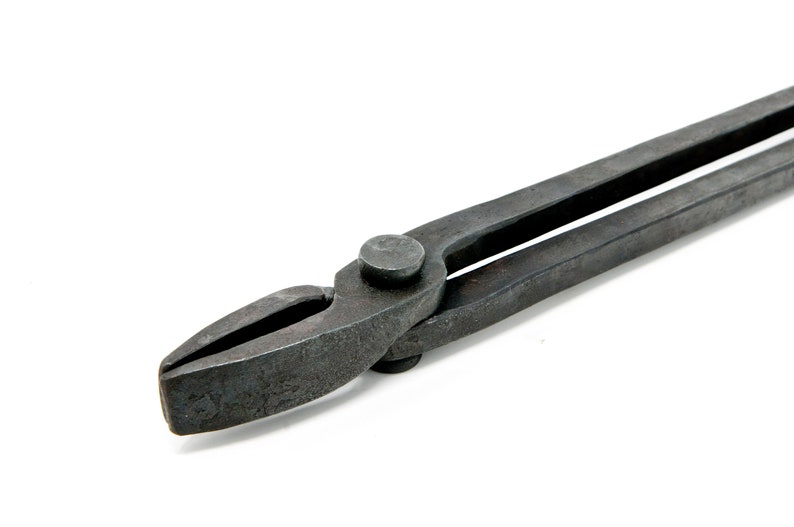 Blacksmith Flat Jaw Tongs Etsy