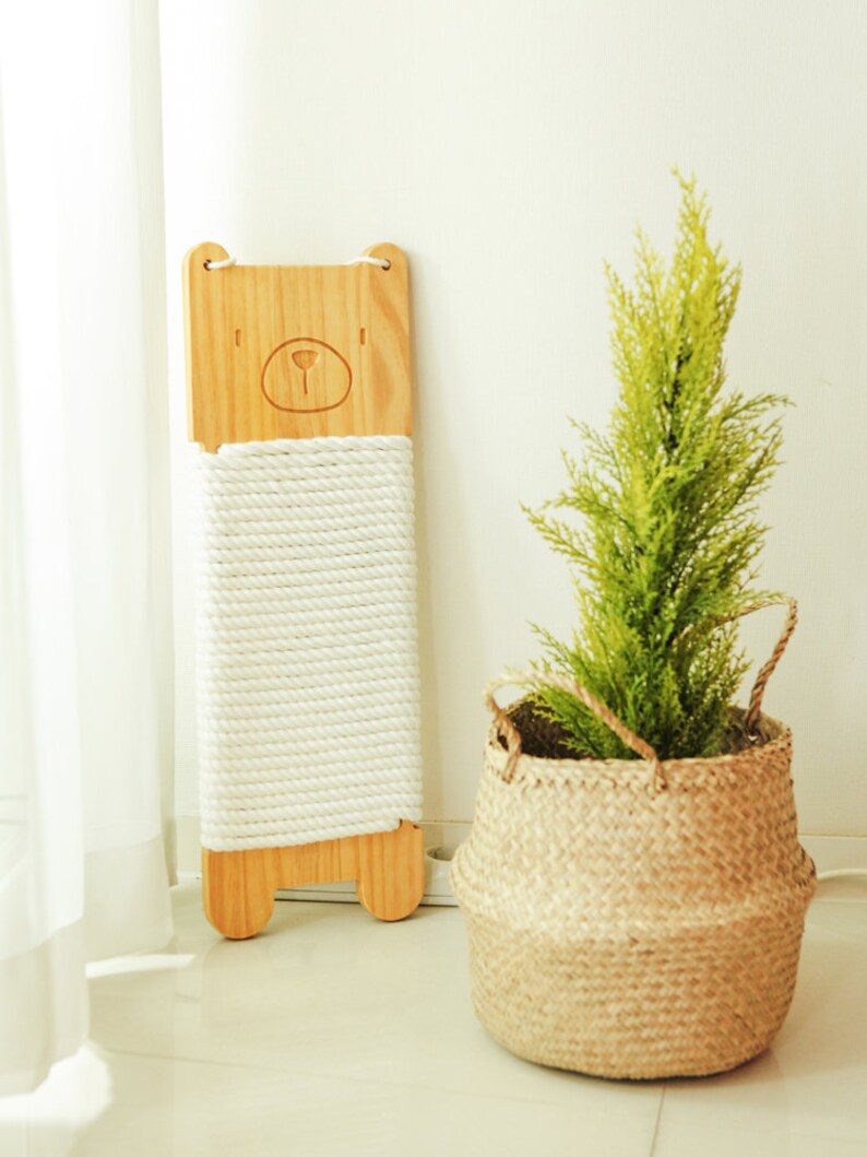 DIY cat scratcher wall hanging Etsy