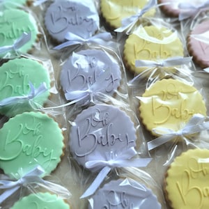 Oh Baby Kekse Babyparty baby shower 4 stück