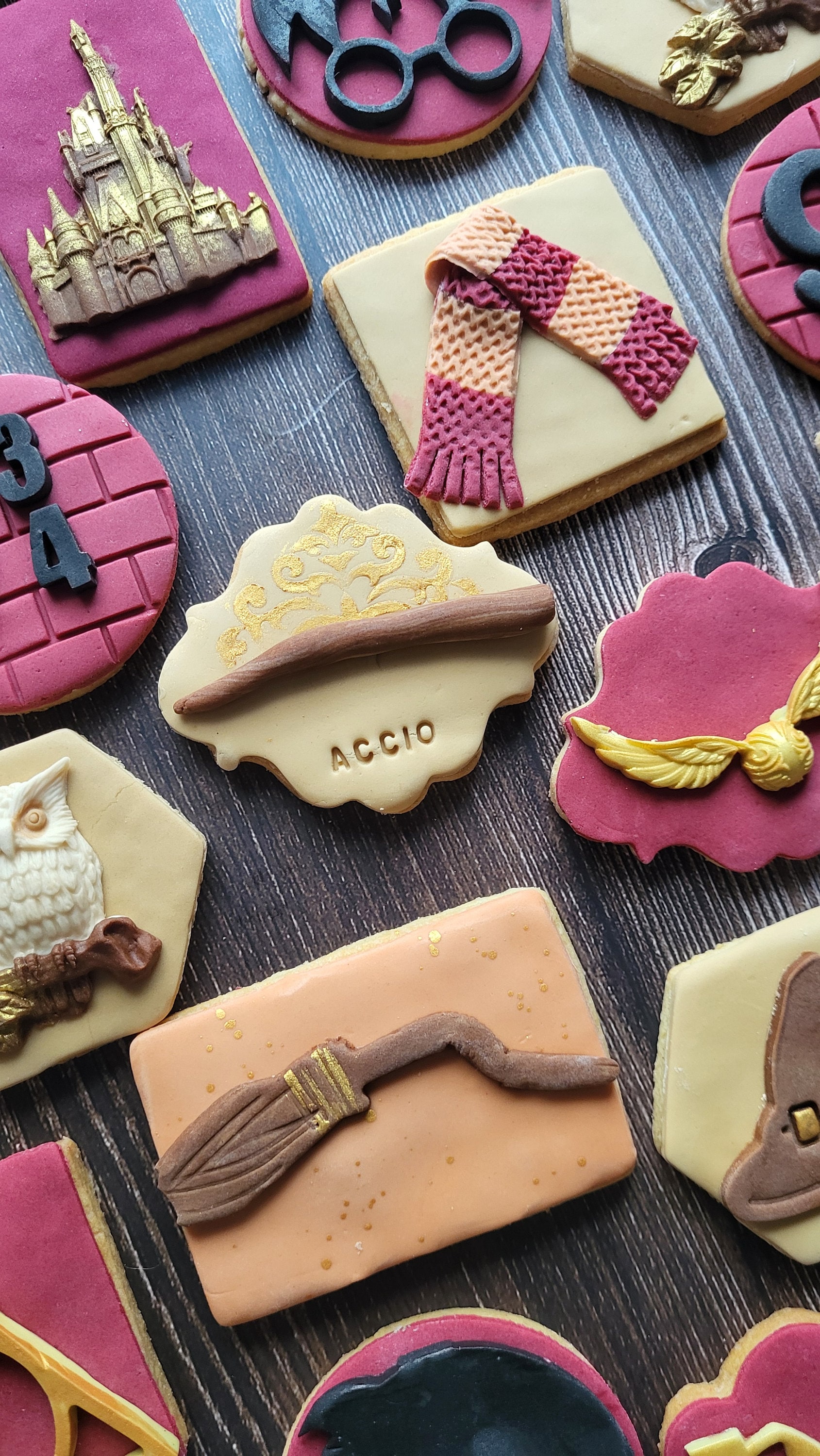 Formine Biscotti Formine Per Biscotti Stampi Mago E Stregoneria Tema, 5 Pezzi, Gufo, Fulmine, Cappello Da Strega, Mantello E Sciarpa Stampini Per Dolci Halloween