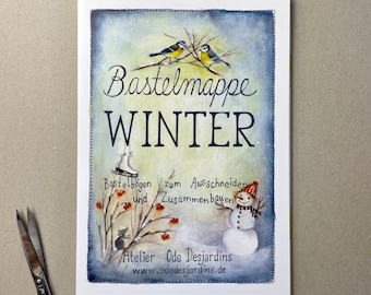 Bastelmappe  "Winter" von OdeDesjardins