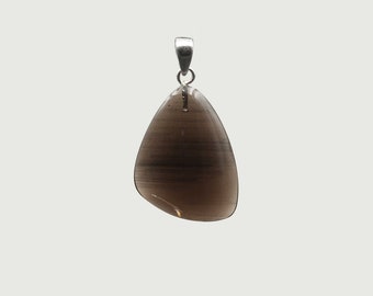 Black Obsidian Pendant - Handmade