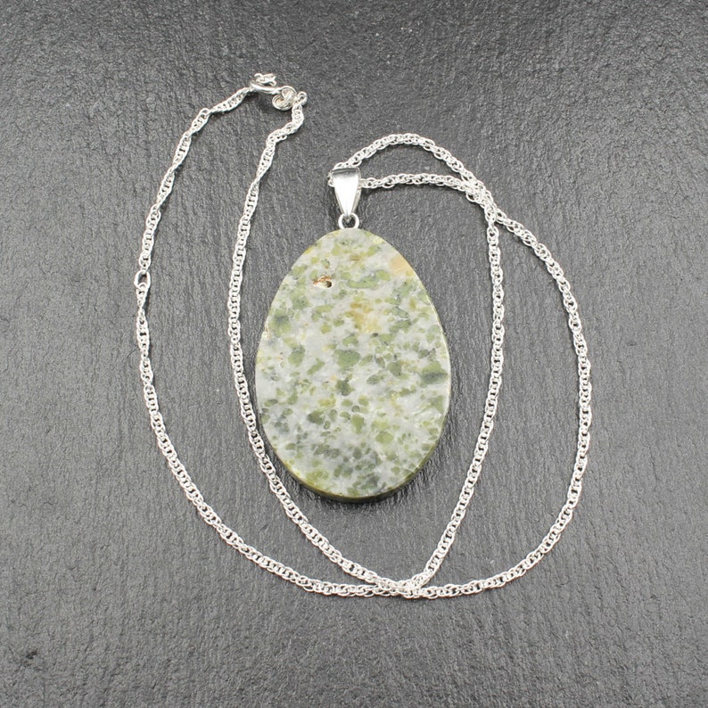 Scottish Iona Marble Jewelry Set Earrings Pendant With Etsy