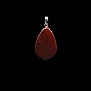 Scottish Red Jasper Pendant - Handmade | Scottish Gemstones | Scottish Highlands