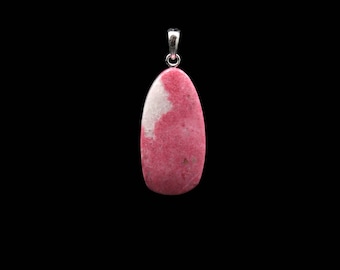 Norwegian Thulite Pendant - Handmade, Unique