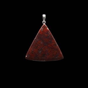 Scottish Red Jasper Pendant - Handmade | Scottish Gemstones | Scottish Highlands