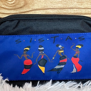 S.I.S.T.A.S Fanny Pack (Friends themed) with Black African Queens