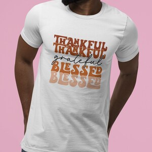 Dankbares dankbares gesegnetes T-Shirt