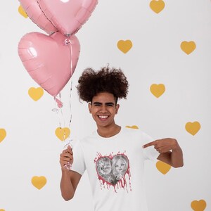 Horror movie heart Tshirt Unisex
