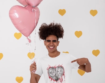 Horror movie heart Tshirt Unisex