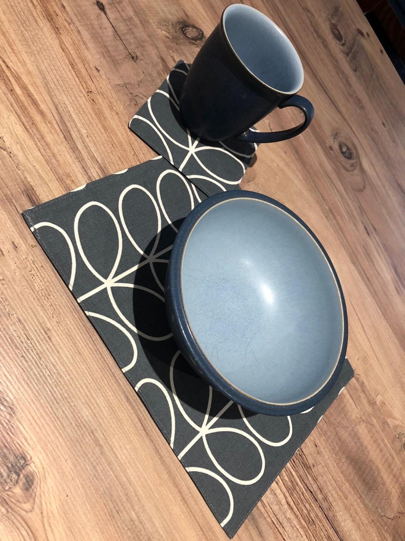 Placemats Orla Kiely fabric various sizes and patterns double Etsy