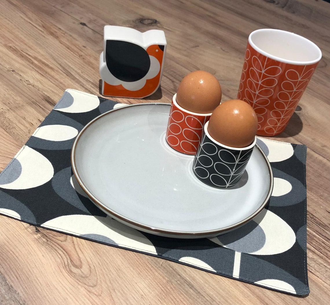 Placemats Orla Kiely fabric various sizes and patterns double Etsy