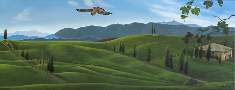 Canvas Image: Spring Awakening in Tuscany image 4
