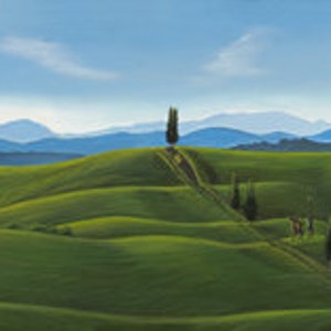 Canvas Image: Spring Awakening in Tuscany image 2