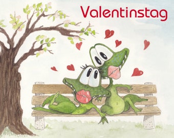 Kroci - Postcard "Valentine's Day"