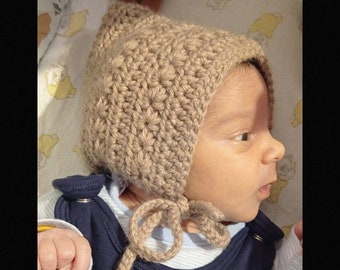 Farbe wählbar: Zwergenmütze / Pixiemütze mit Sternchen-Muster für Baby's und Kinder